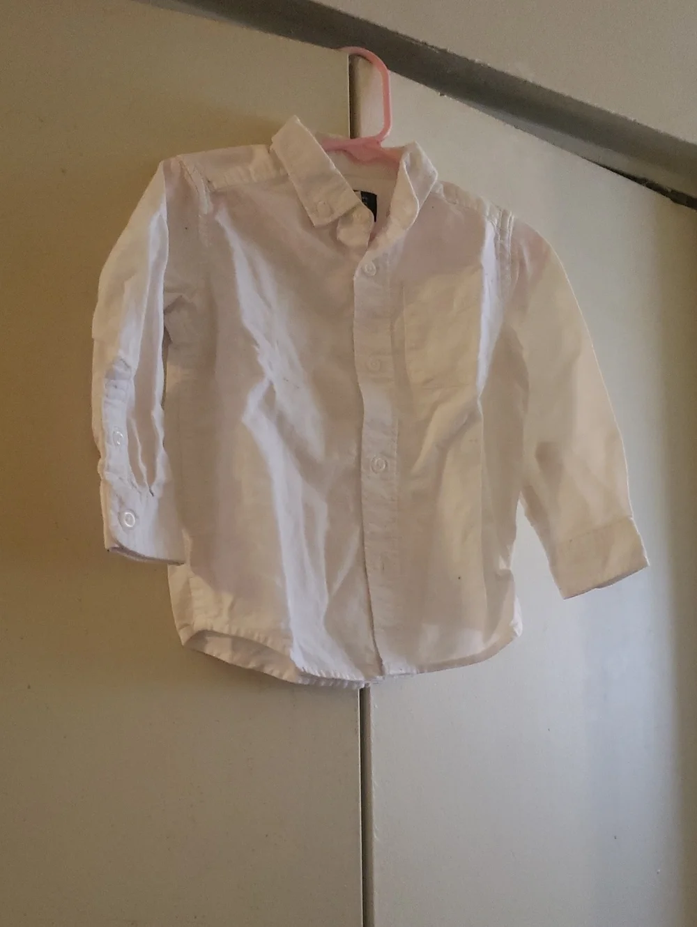 The Children's Place White Button-Down Dress Shirt